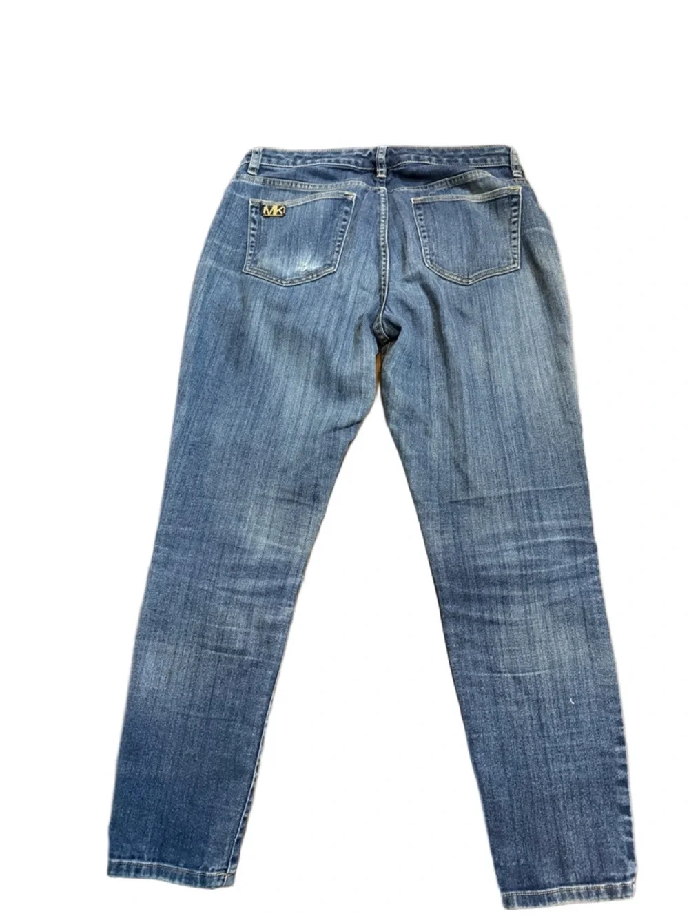 Michael Kors Medium Wash Straight-Leg Jeans Size 8
